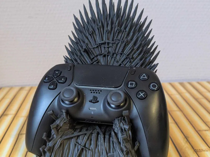 Iron throne controller stand for PS5