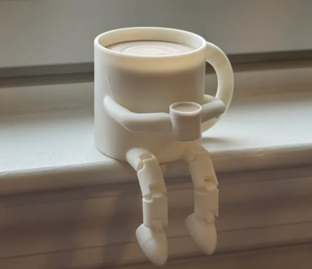 Coffee having Coffee Shelf Buddy