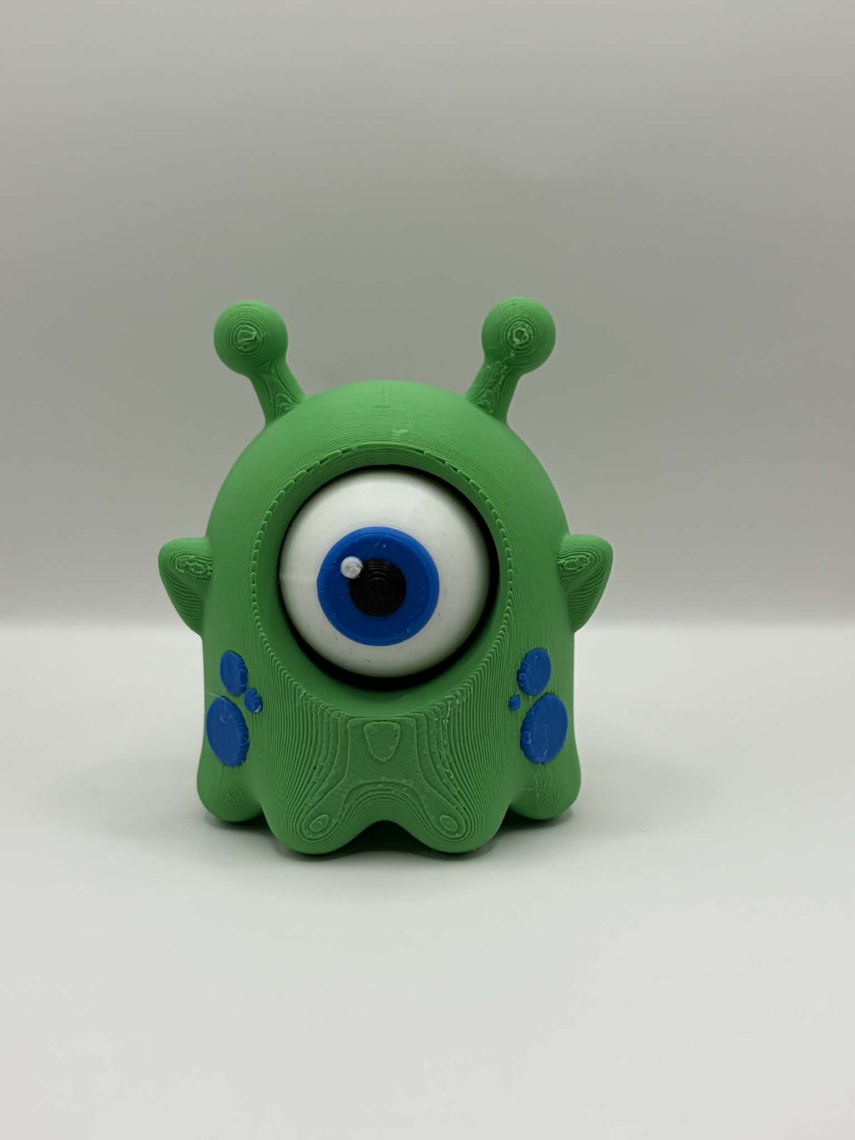 3D printed alien cyclops eye fidget clicker