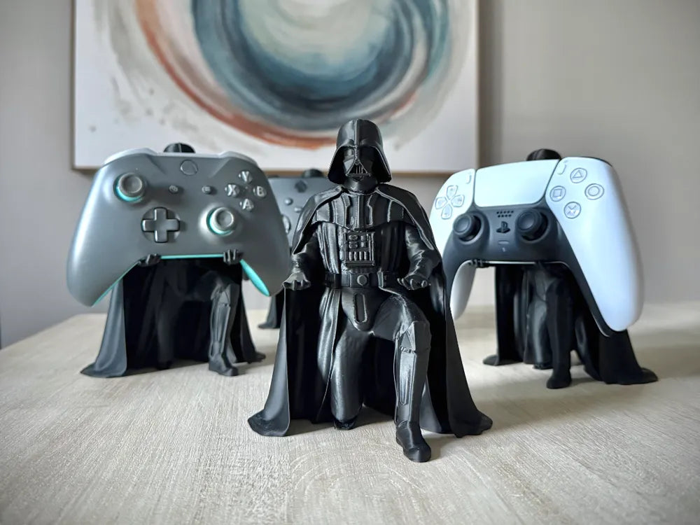 Dark lord helmet controller stand