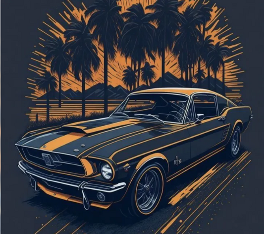 Ford Mustang Hueforge picture