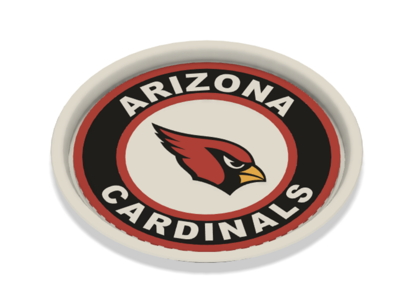 NFL Stackable Coaster Set (All 32 Teams) – 3D Printed Football Fan Table Accessories