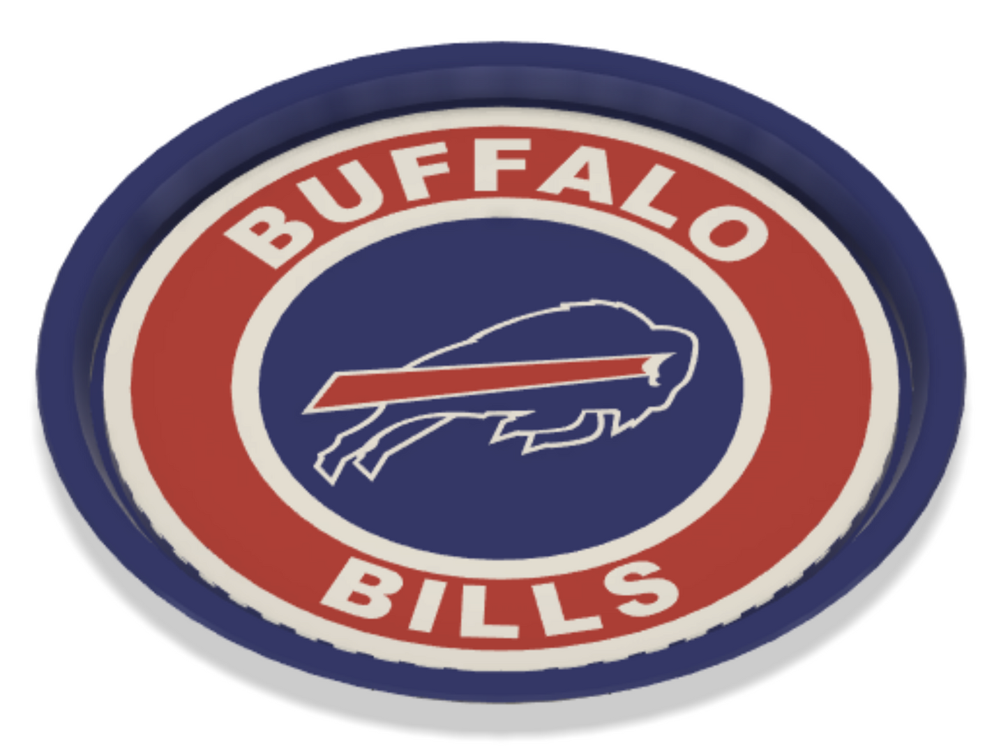 NFL Stackable Coaster Set (All 32 Teams) – 3D Printed Football Fan Table Accessories