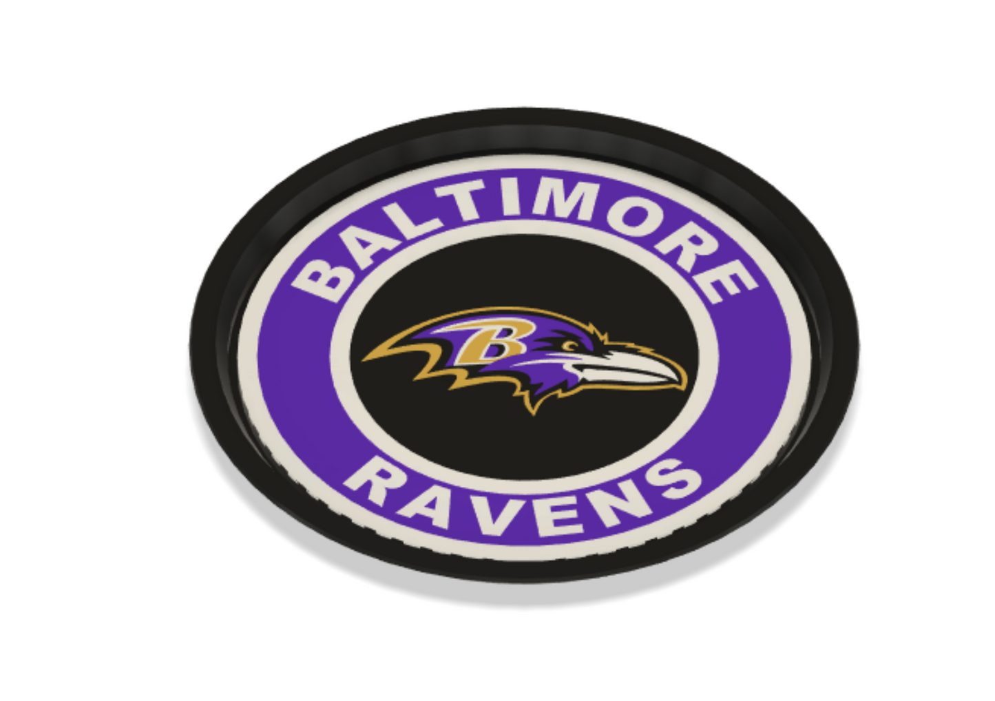 NFL Stackable Coaster Set (All 32 Teams) – 3D Printed Football Fan Table Accessories