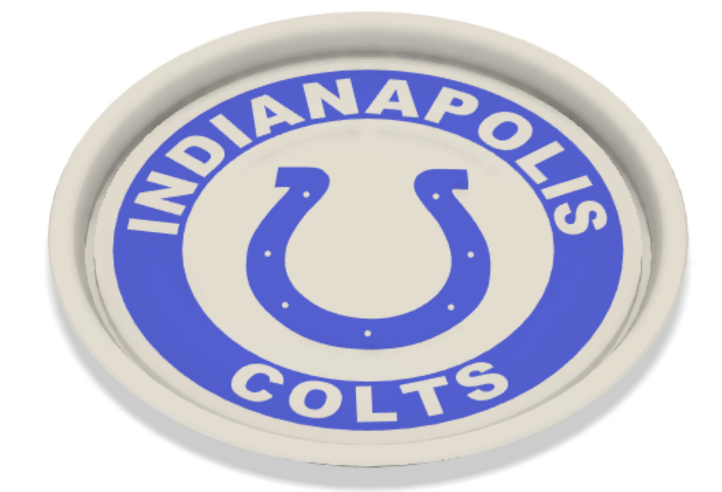 NFL Stackable Coaster Set (All 32 Teams) – 3D Printed Football Fan Table Accessories