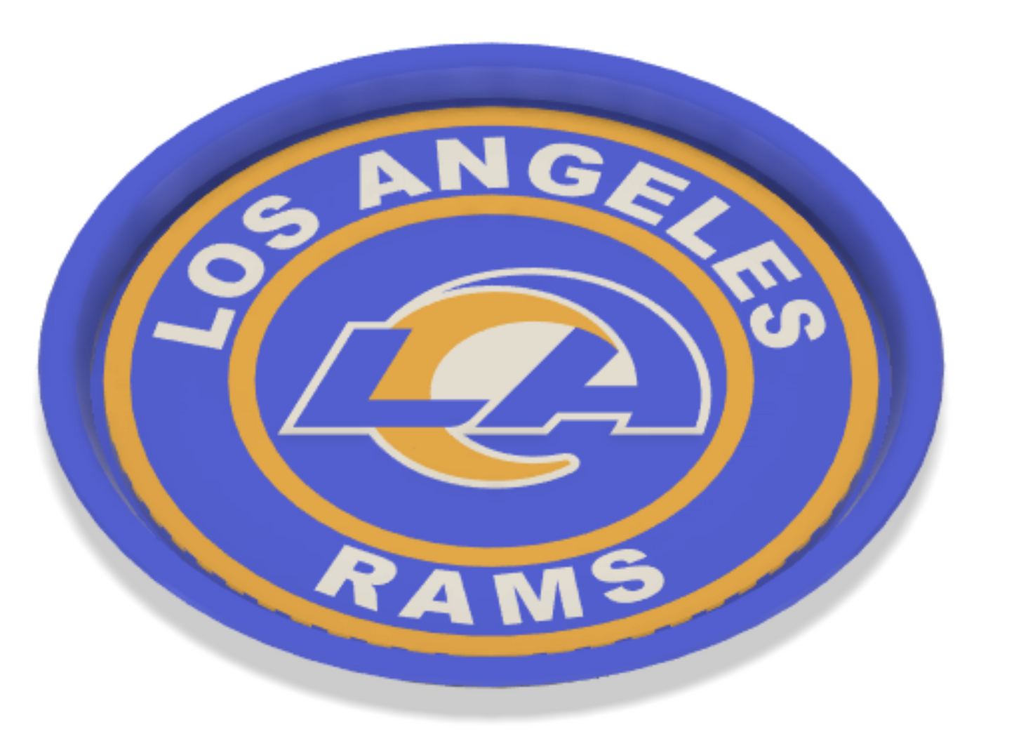 NFL Stackable Coaster Set (All 32 Teams) – 3D Printed Football Fan Table Accessories