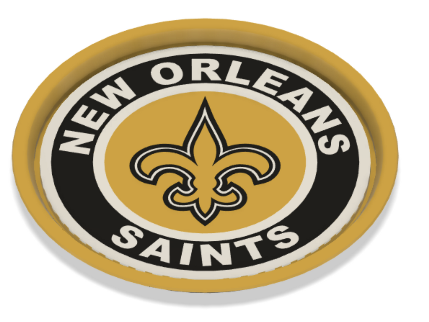 NFL Stackable Coaster Set (All 32 Teams) – 3D Printed Football Fan Table Accessories