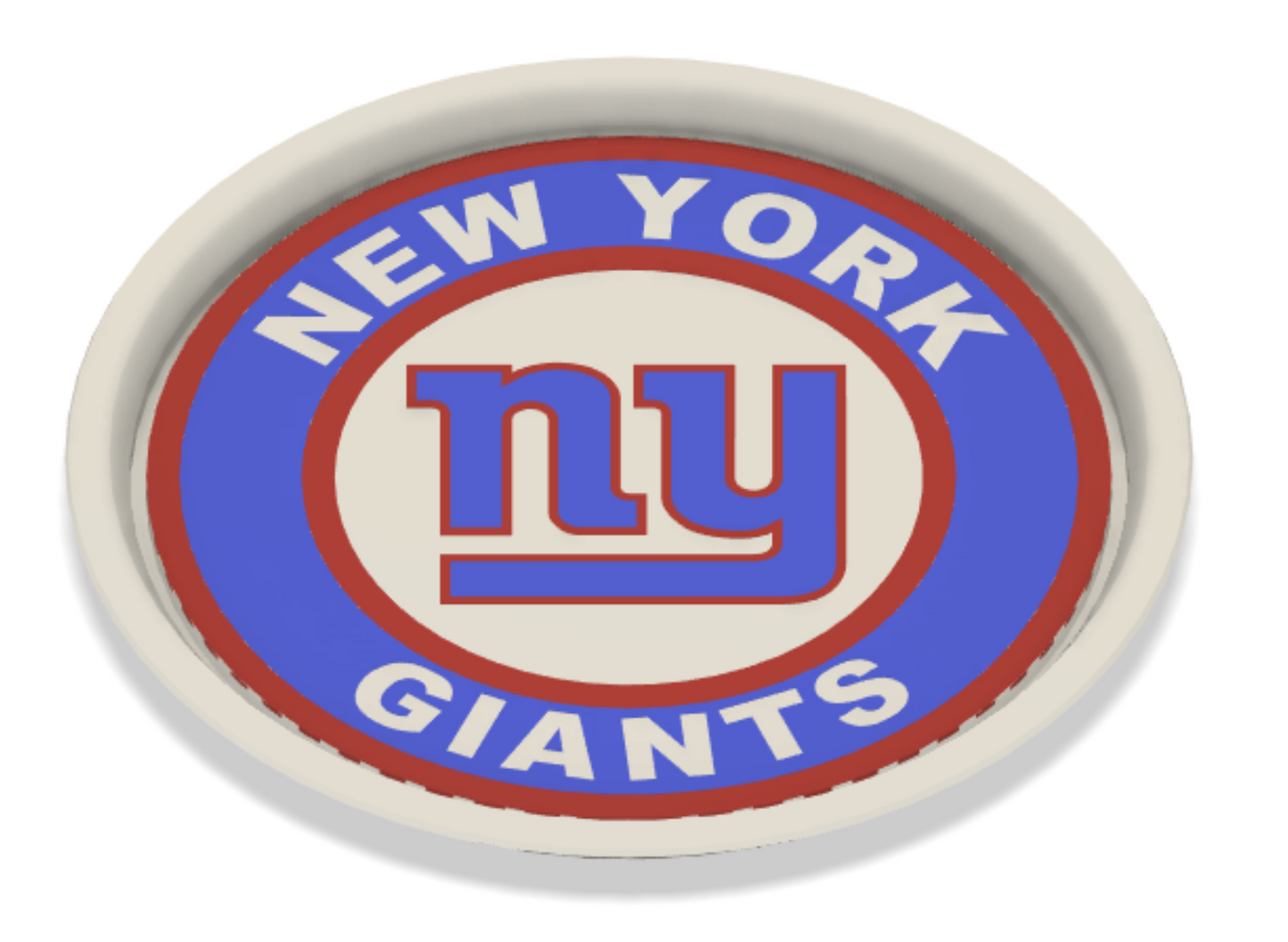NFL Stackable Coaster Set (All 32 Teams) – 3D Printed Football Fan Table Accessories