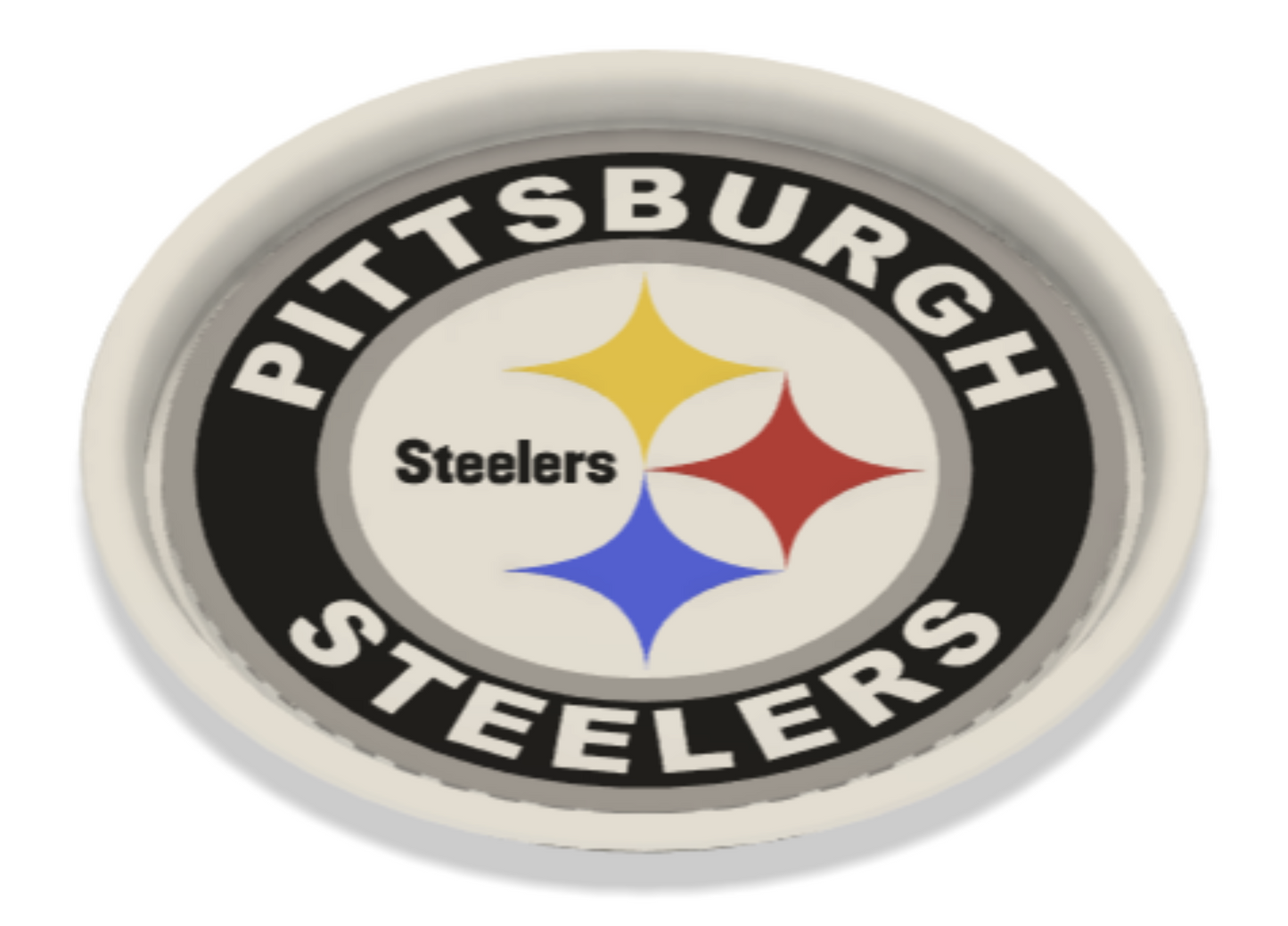 NFL Stackable Coaster Set (All 32 Teams) – 3D Printed Football Fan Table Accessories