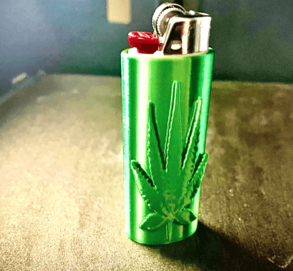 Weed Bic Lighter Sleeve